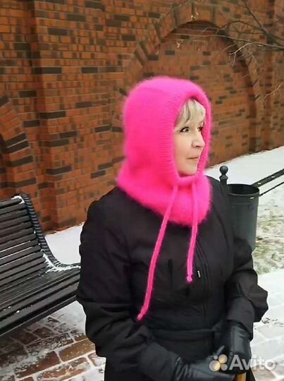 Капор из пуха норки