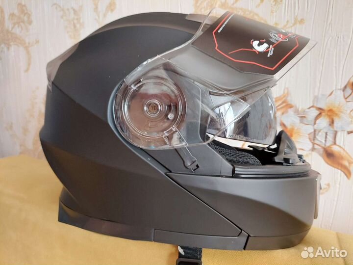 Мото шлем GXT,модуляр M-XL.,57-62см. новый