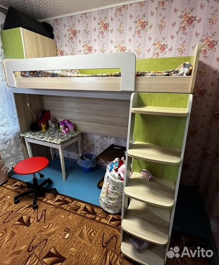 Кровать чердак