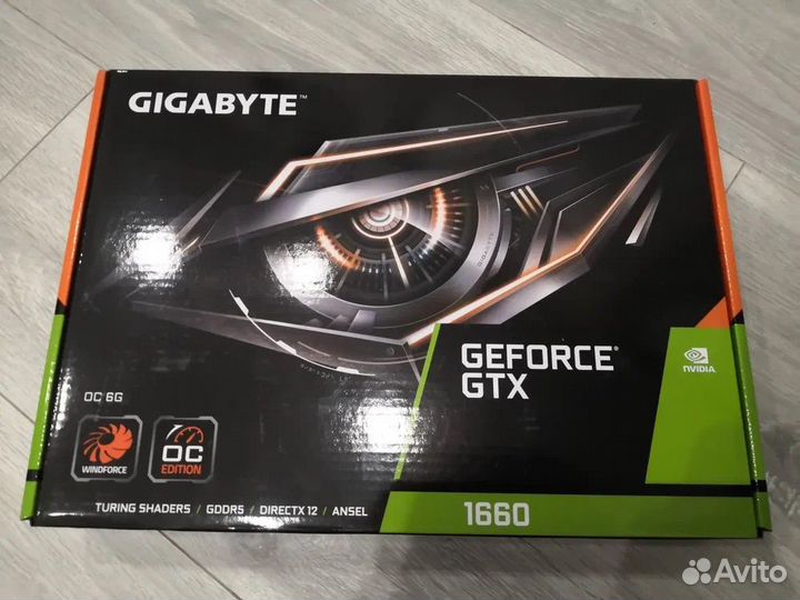 Видеокарта gtx 1660 6gb