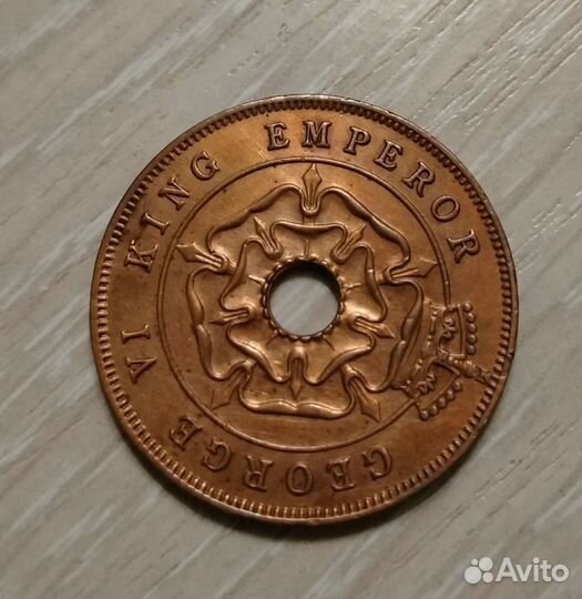 Монета Южная Родезия 1942 год