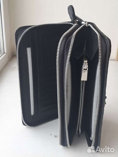 Барсетка мужская натуральная кожа