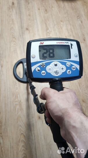Металлоискатель minelab x terra 705 бу