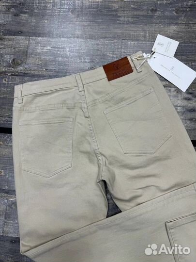 Мужские джинсы Brunello Cucinelli для деловых встреч