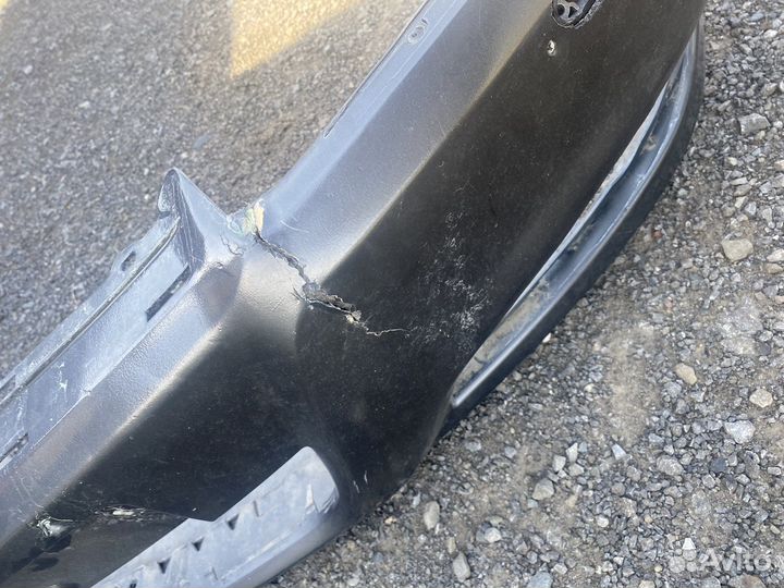 Бампер передний на opel astra h