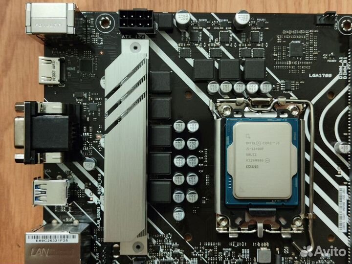 Комплект i5-12400F + B660M-K Asus Lga1700