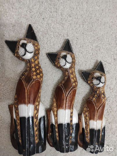 Фигурки статуэтки кошек