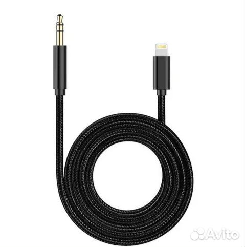 Кабель переходник lightning – jack 3,5/ AUX iPhone