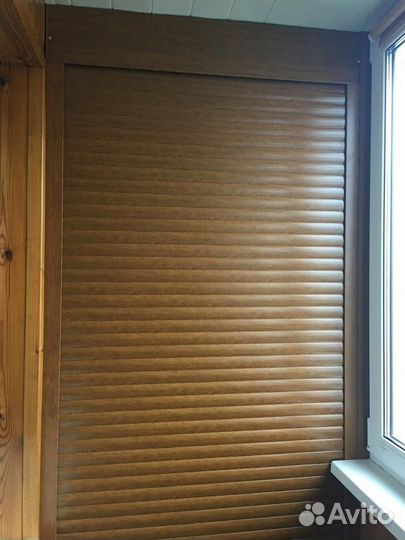 Шкаф с рольставнями на балкон любые размеры