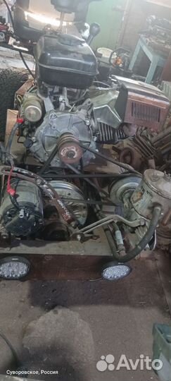 Самодельный мини трактор переломка