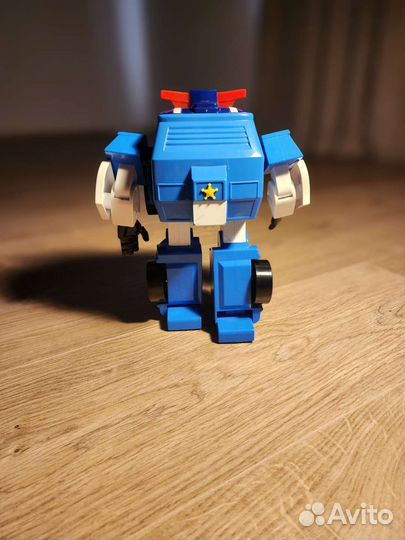 Большой трансформер поли на радиоуправлении