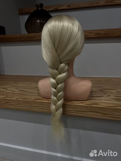 Манекен голова для причесок натуральные