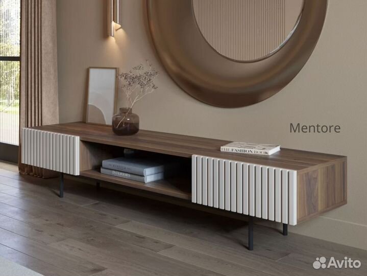 Тумба тв Batista на опорах (с дверцами)