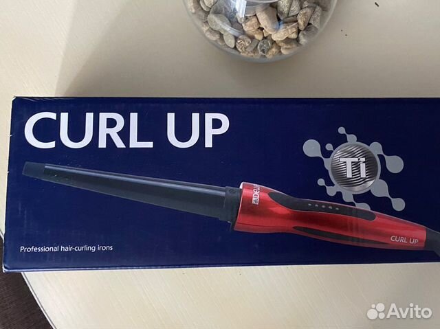 Плойка для волос конусная с терморегулятором Dewal