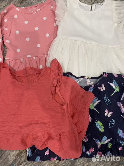 Одежда для девочки пакетом 104 110