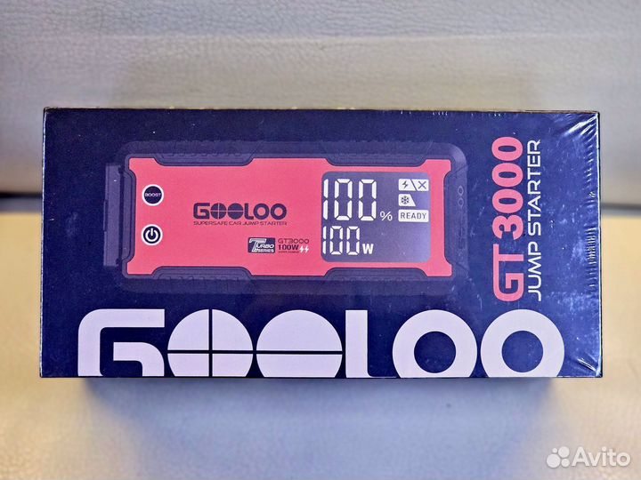 Стартер gooloo GT3000, 22800mAh, 3000A