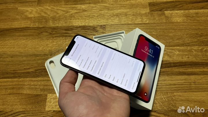 iPhone X, 256 ГБ