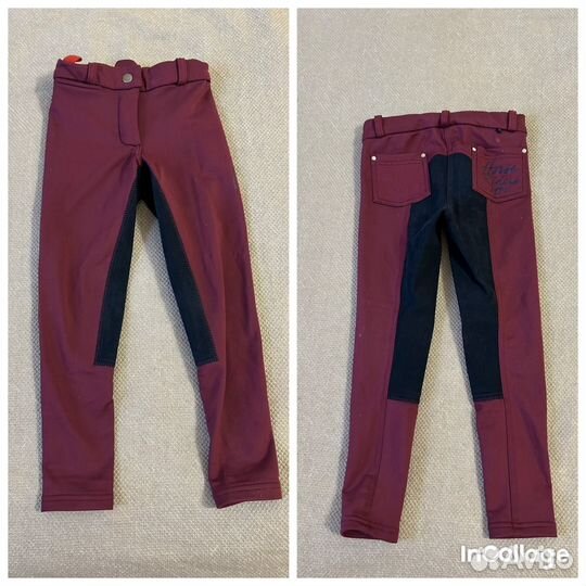 Бриджи для конного спорта детские