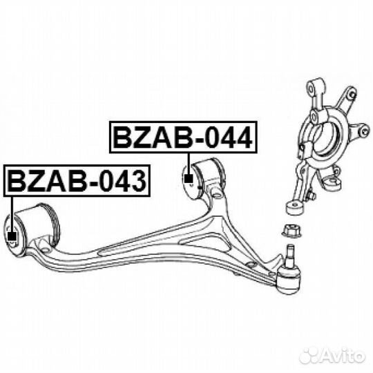 С-б.пер.ниж.рычага mercedes C-class 203