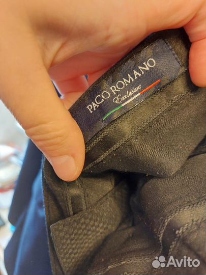 Синяя школьная форма тройка, 7-8 класс, 46 размер