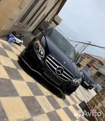 Бампер передний Mercedes W212 Рест AMG