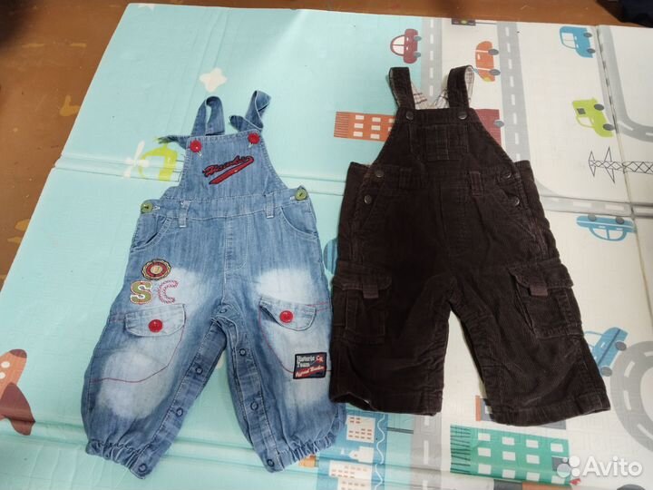 Вещи пакетом на мальчика 74-80