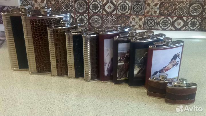 Фляжки подарочные