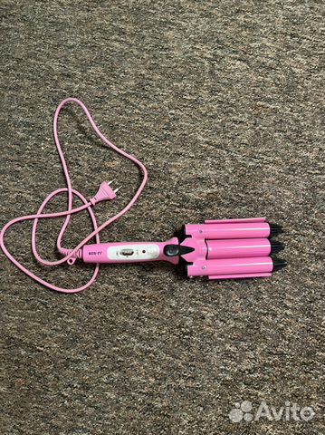 Плойка тройная волна