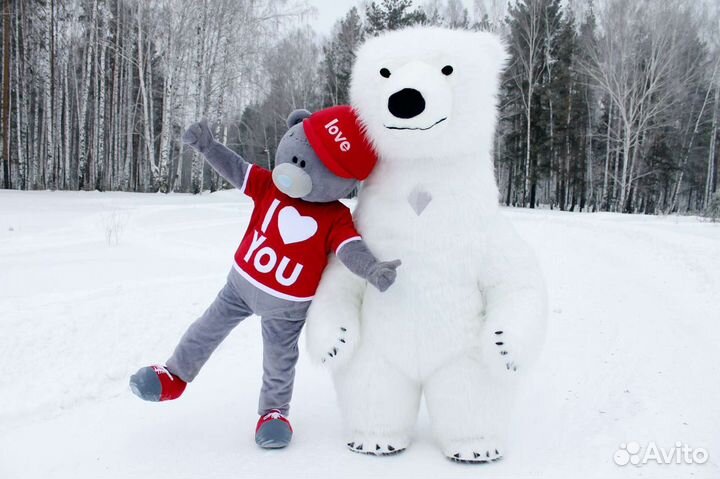 Мишка Тедди, белый мишка, панда