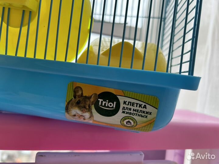 Клетка для хомяка небольшая