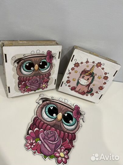 Деревянные пазлы