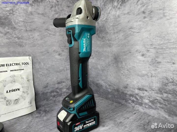 Аккумуляторная болгарка (ушм) Бесщеточный (Арт.83923)