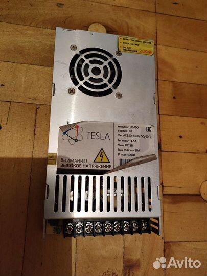 Импульсный блок питания Tesla 5v 80A