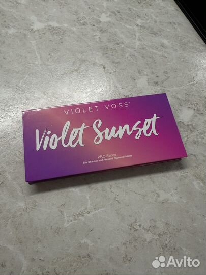 Палетка теней violet sunset