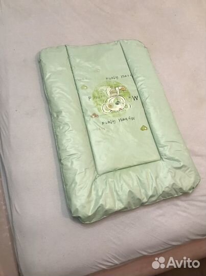 Детский матрасик для пеленания клеёнчатый мягкий