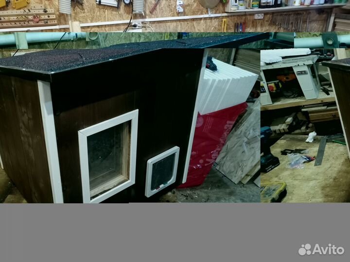 Домик для кошки уличный. Котодом