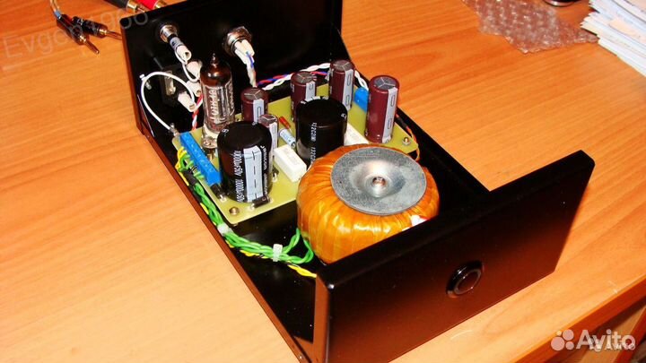 Ламповый фонокорректор мм по схеме EAR - 834