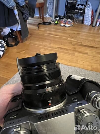 Объектив fujifilm xf35mmf2 r wr