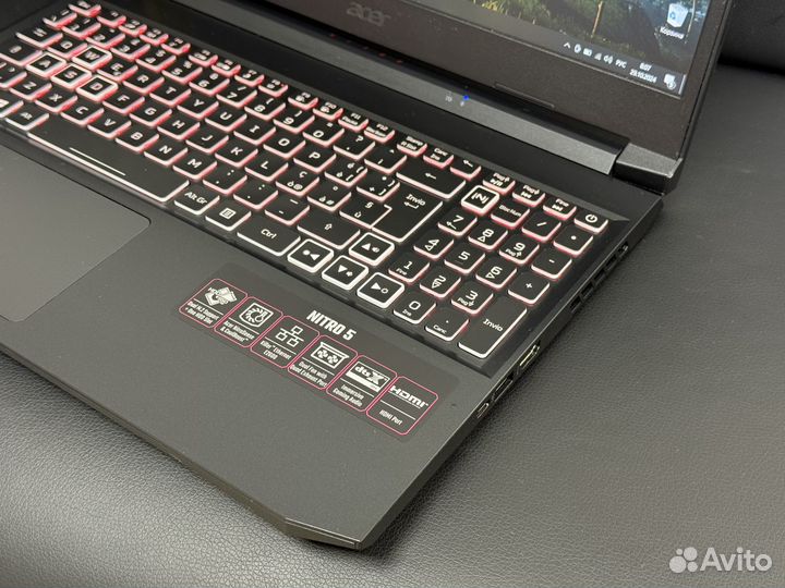 Игровой Acer Nitro 5 RTX3080/ Ryzen 7/ SSD512/16GB