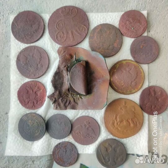 Медные царские монеты