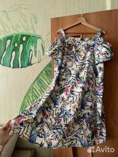 Платье хлопок Esprit, комбенизон Zara