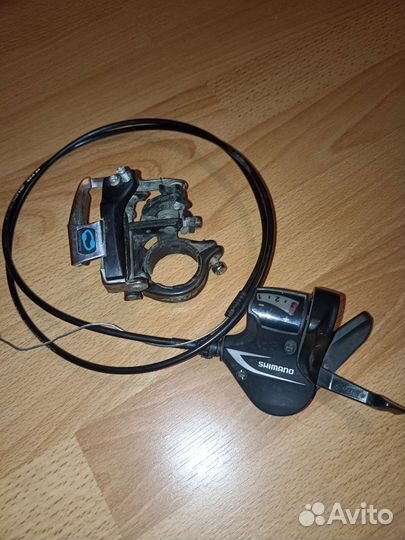 Передний переключатель shimano + шифтер