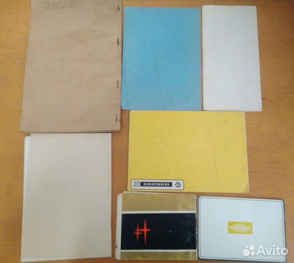 Инструкции радио,кино аппаратура СССР
