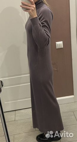 Вязаное платье