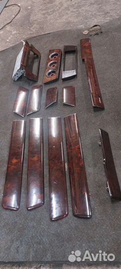 Декоративные накладки салона Ауди А6/100 С4