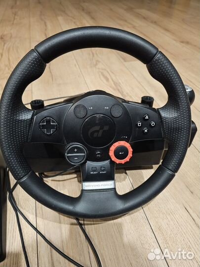 Игровой руль logitech driving force gt 900