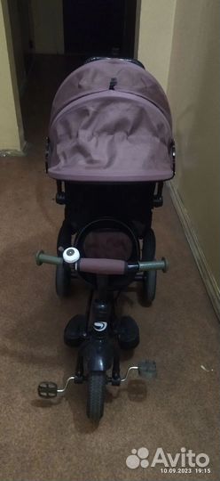 Детский велосипед с ручкой бу