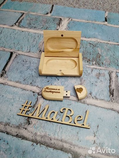 Usb флешка с индивидуальной гравировкой