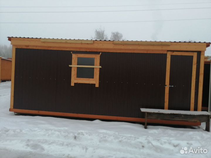 Бытовка 6х2.3м утепленная новая