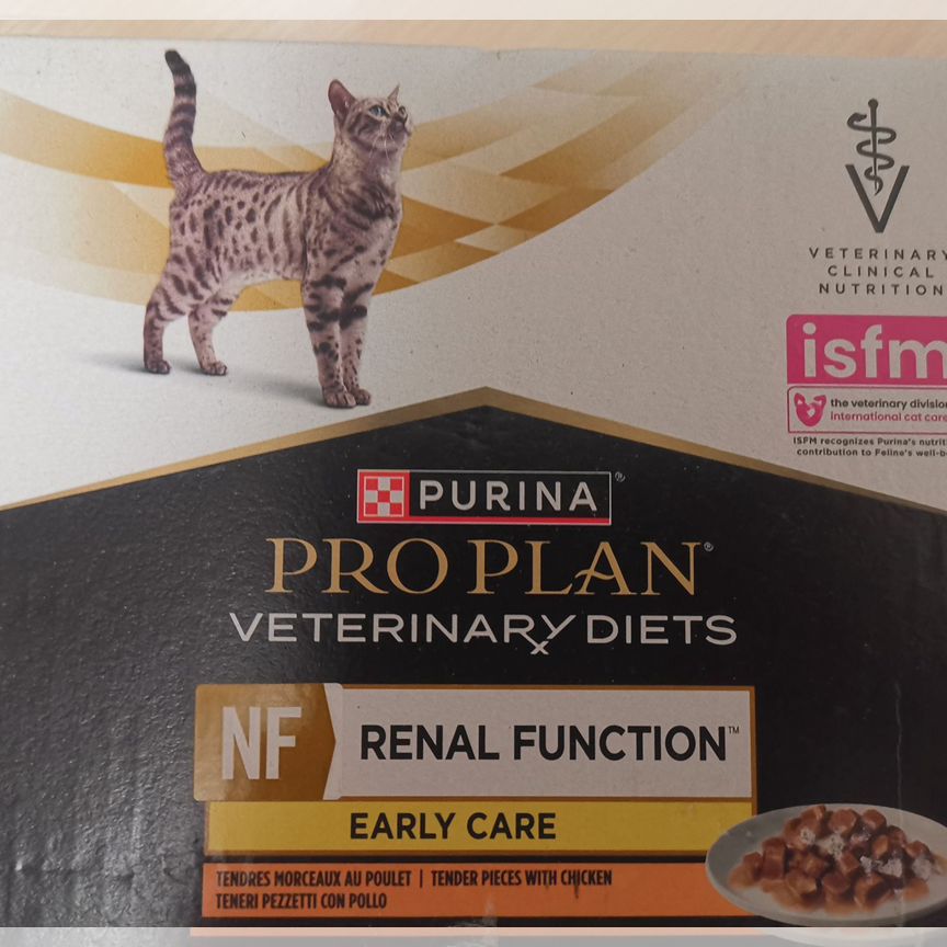 Корм purina PRO plan renal function early care